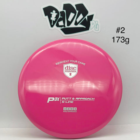 ***NEW Discmania P3X S-Line Putt & Approach