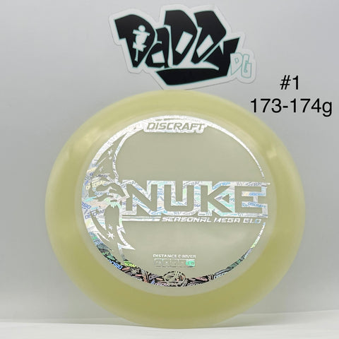 ****NEW Discraft Seasonal Mega Glo Nuke Distance Driver