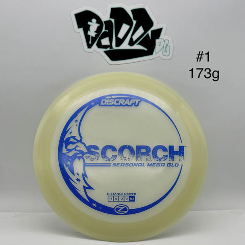 ****NEW Discraft Seasonal Mega Glo Scorch Distance Driver