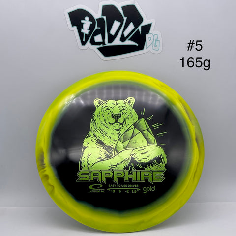 Latitude 64 Gold Orbit Sapphire Distance Driver