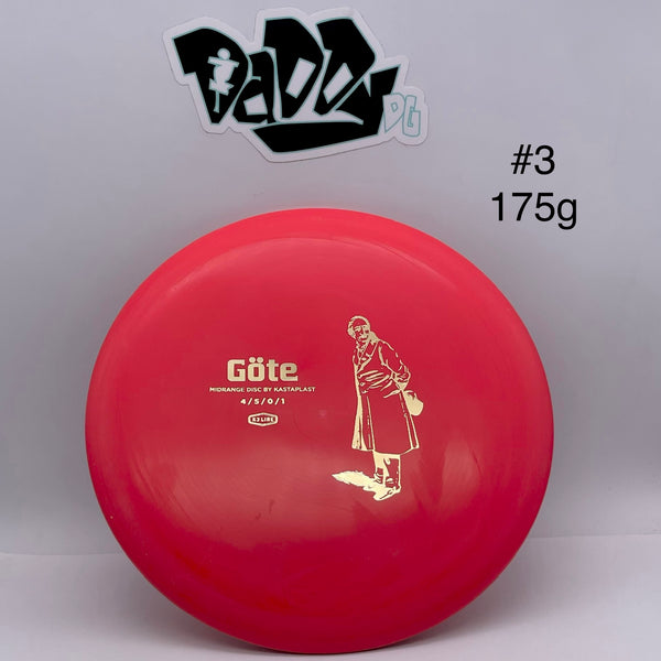 Kastaplast K3 Gote Midrange Daddy Disc Golf