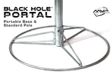 MVP Black Hole® Portal Permanent & Portable Course Disc Golf Basket (Version 2)