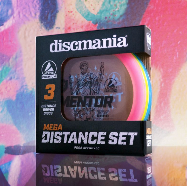 Discmania Active Premium 3-Disc Box Mega Distance Set – Daddy Disc