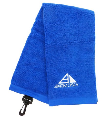 Blue Axiom Towel w/ white Pyramid Logo