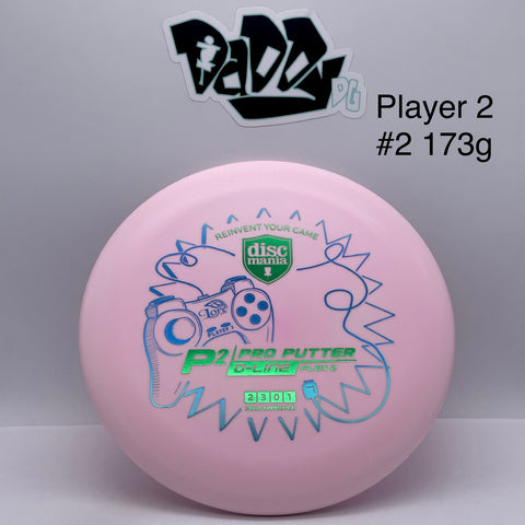 Discmania D-Line (Flex 2) P2 Pro Putter