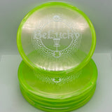 Westside Discs Harp VIP Ice Glimmer Be Lucky Stamped Putt & Approach