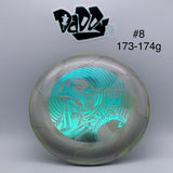 Discraft Ti Swirl Focus 2022 Ledgestone Stamped Putt & Approach