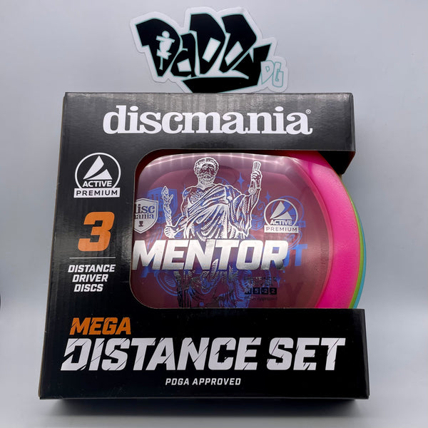 Discmania Active Premium 3-Disc Box Mega Distance Set – Daddy Disc
