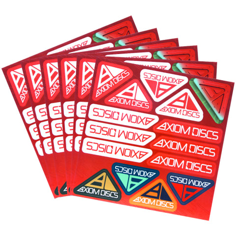 ****NEW Axiom, MVP & Streamline Sticker Sheets