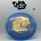 Innova Glow Halo Champion Firebird with Nate Sexton 2023 Tour Series Stamp