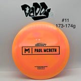 ****NEW Discraft Paul McBeth Prototype Malita Midrange
