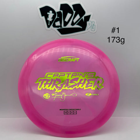 ****NEW Discraft Z Swirl 2026 Missy Gannon Captain's Thrasher Distance Driver