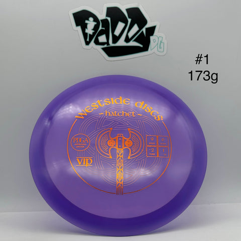 Westside Discs VIP Hatchet Fairway Driver