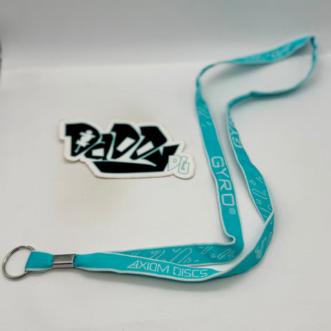 ***NEW Axiom GYRO™ logo lanyard