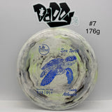 ****NEW Ocean Discs Swirly Atlantic Sea Turtle Midrange