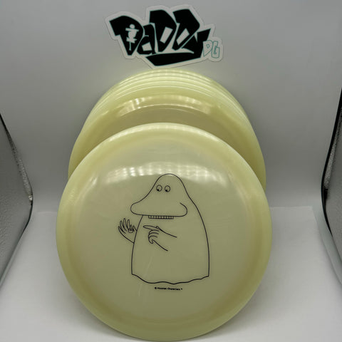 Kastaplast Glow K1 Guld The Groke - Moomin Stamped Distance Driver