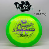 ****NEW Innova Halo Star Destroyer 2025 Calvin Heimburg Tour Series Stamped Distance Driver