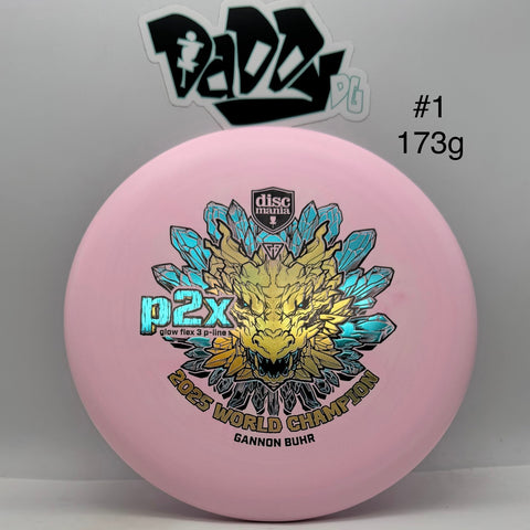 ****NEW Discmania Glow Flex 3 P-Line Gannon Buhr Triumph Series P2X Putt & Approach