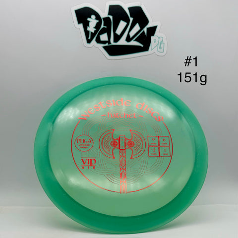 Westside Discs VIP Air Hatchet Fairway Driver