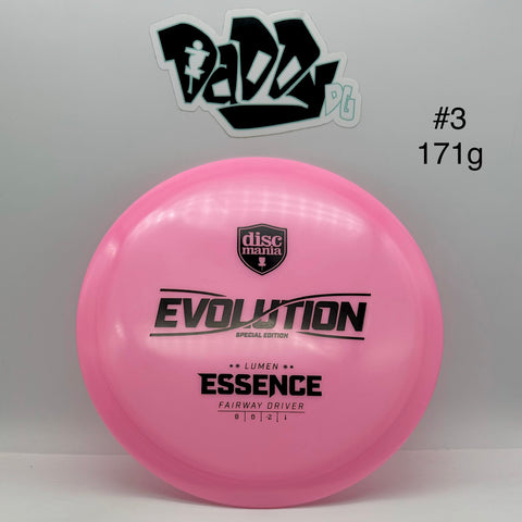 **NEW Discmania Evolution Color Lumen Essence Special Edition Fairway Driver