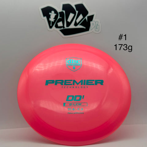 ****NEW Discmania Q-Line Premier DD1 Distance Driver