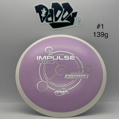 ****NEW MVP Fission Impulse Distance Driver