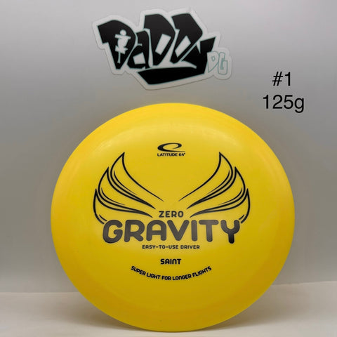 Latitude 64 Zero Gravity Saint Easy To Use Distance Driver