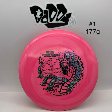 ****NEW Discmania Glow Swirl S-Line MD1 - 2025 Discmania Challenge Midrange