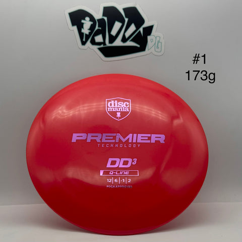 ****NEW Discmania Q-Line DD3 Distance Driver