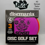 Discmania Active Soft Baseline 3-Disc Box Beginner Set