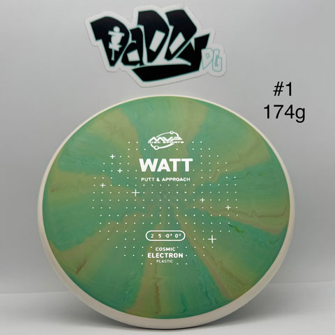 ***NEW MVP Cosmic Electron Medium Watt Putt & Approach
