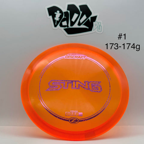 Discraft Sting Z-Line Understable Control Driver