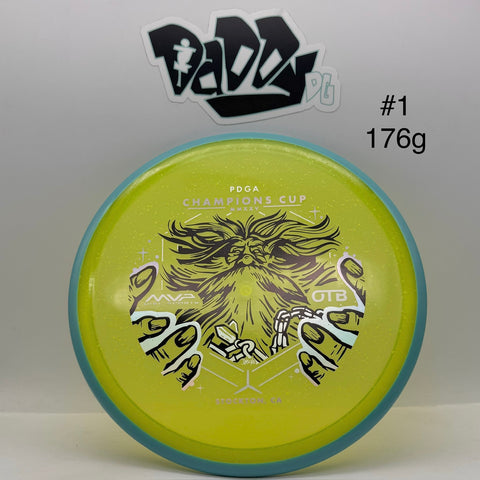 ****NEW Axiom Particle Glow Proton Hex - 2025 PDGA Champions Cup Edition by OTB