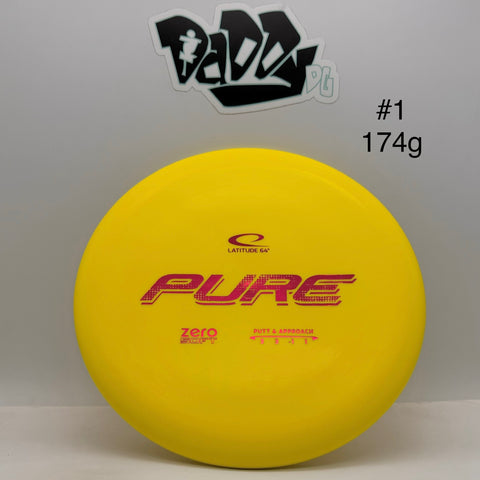Latitude 64 Zero Soft Pure Putt & Approach