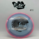 Innova Glow Halo Champion Firebird with Nate Sexton 2023 Tour Series Stamp