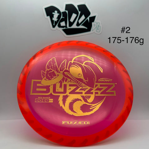 ****NEW Discraft FuZed Buzzz with Buzzzsaw Pattern Midrange