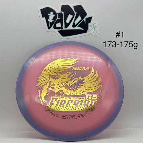 ****NEW Innova Proto Glow Halo Champion Firebird with Nate Sexton 2025 Tour Series Stamp