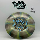 Mint Discs Sublime Swirl Freetail Control Driver with Four Eyes Stamp