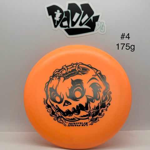 Innova Color Glow Nexus Aviar 2024 Halloween Pumpkin Stamped Putt & Approach