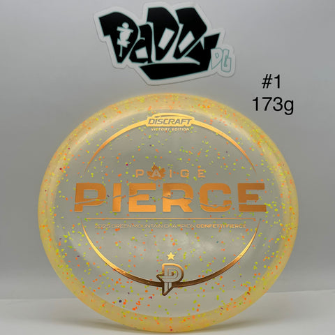 ****NEW Discraft Z-Confetti Fierce Paige Pierce Victory Edition Putt & Approach