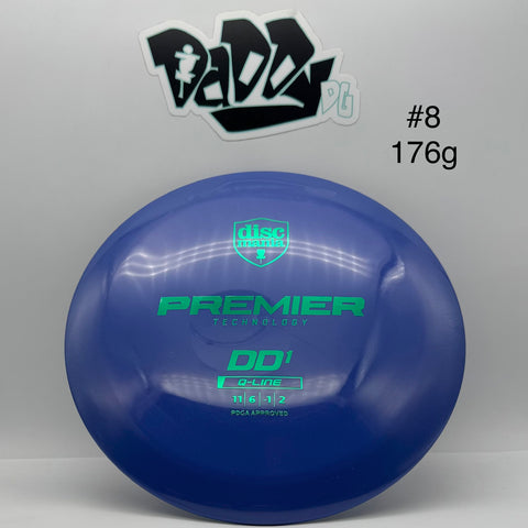 Discmania Q-Line Premier DD1 Distance Driver
