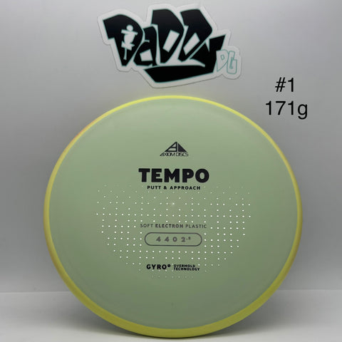 ****NEW Axiom Electron Soft Tempo Putt & Approach Disc