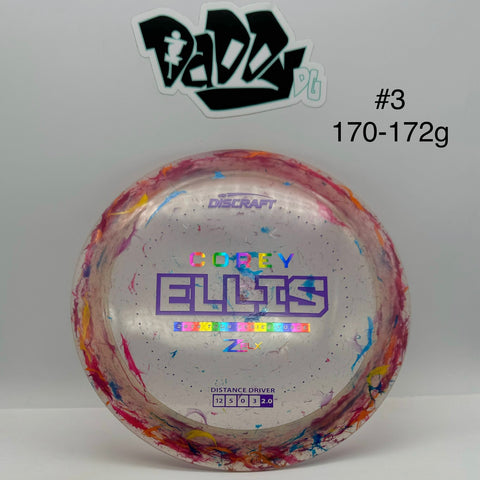 **NEW Discraft Jawbreaker Z-Line Flx Force 2024 Corey Ellis Tour Series Distance Driver