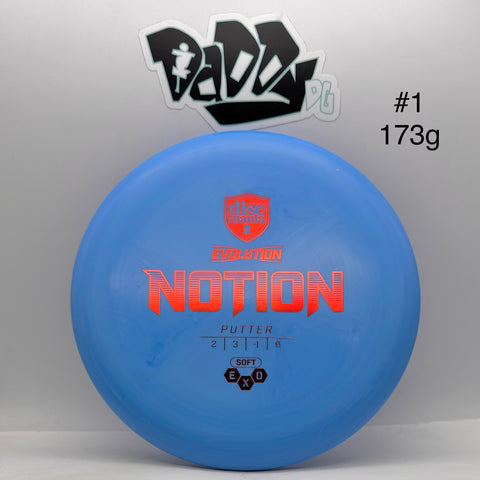 Discmania Evolution Exo Soft Notion Putter