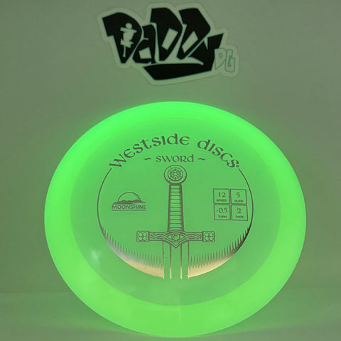 Westside Discs VIP Moonshine Glow Sword Distance Driver