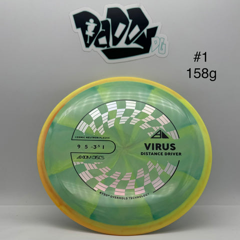 ****NEW Axiom Cosmic Neutron Virus Distance Driver