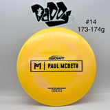 ****NEW Discraft Paul McBeth Prototype Malita Midrange
