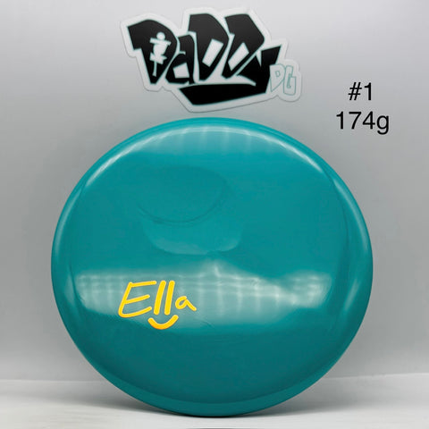 ***NEW Discmania S-Line P3X Ella Smiley Face Stamped Putt & Approach