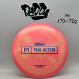 ****NEW Discraft Paul McBeth Prototype Malita Midrange
