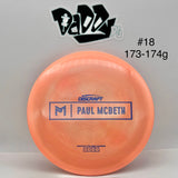 ****NEW Discraft Paul McBeth Prototype Malita Midrange